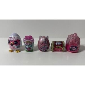 5 Mini Brands LOT Pets Alive Blume Kitty Corn Kinetic Sand Pixies Crystal Flyers